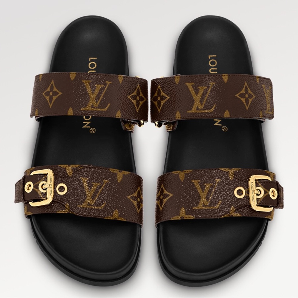 Louis Vuitton  Flat Mule 38 EUC